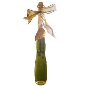 RARE VICTORIAS SECRET GARDEN PEAR GLACE INDULGENT BATH BUBBLES 6.7 FL OZ GLASS.